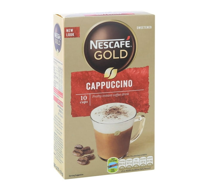 Nescafé GOLD Cappuccino sweetened - 18.5g