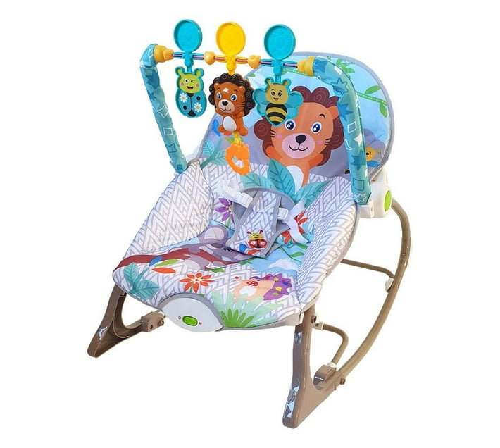 Someone’s in a Makro InfanttoToddler Rocker & Bouncer Little Lion Mood