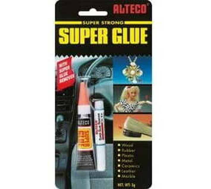 Alteco Super Glue With/Remover 3g Adhesive (3 g) Makro