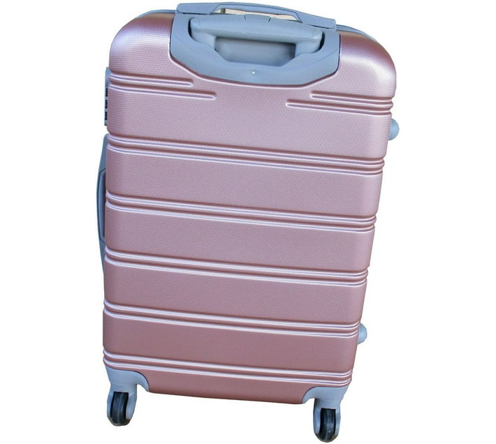 SMTE 1 Piece Premium Travel Luggage Bag 30" Rose Gold Checkin