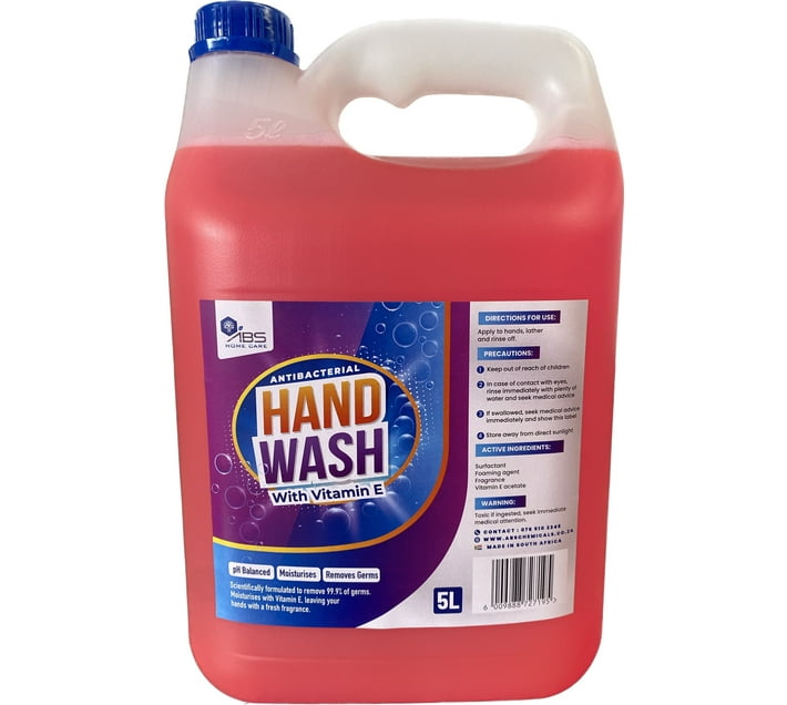 ABS Chemicals Pty (Ltd) Antibacterial liquid hand soap Hand Wash Bottle