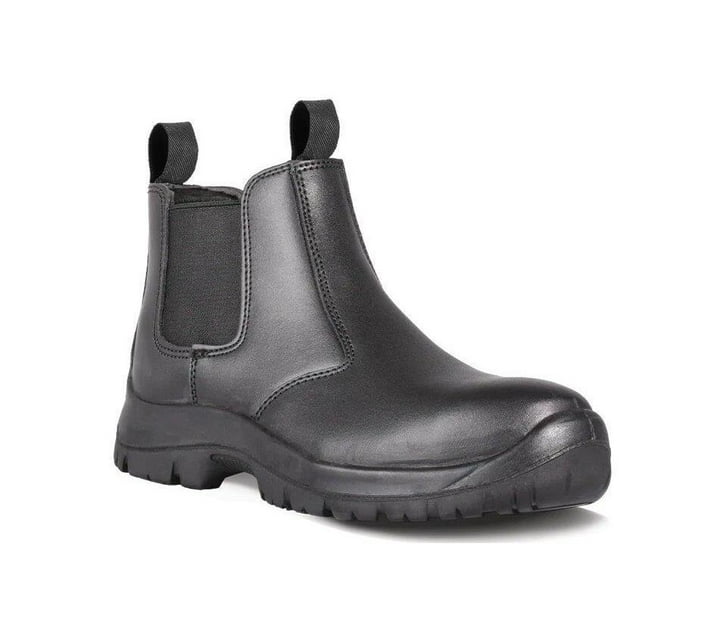 Someone’s in a Makro DOT Chelsea Safety Boot Black ( UK Size 8 ) Mood