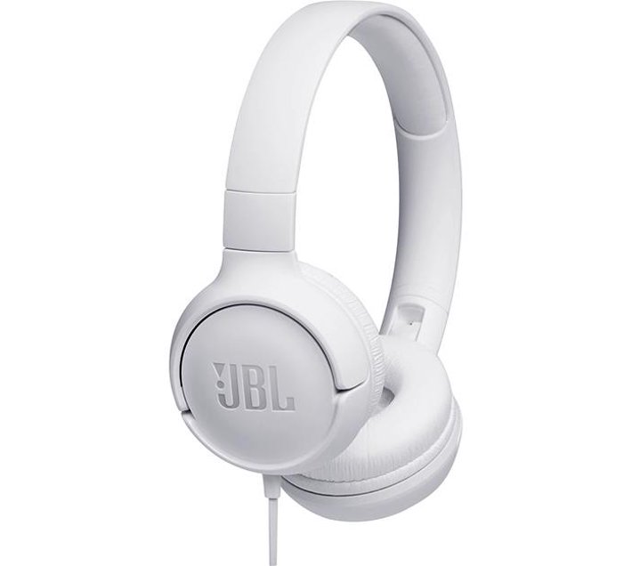 Someone’s in a Makro JBL T500 Wired OnEar Headphones White Mood