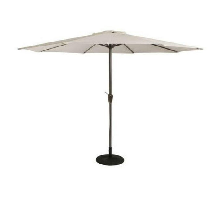 Someone’s in a Makro Garden Umbrella with Base 2.7m Round Middle Pole Mood