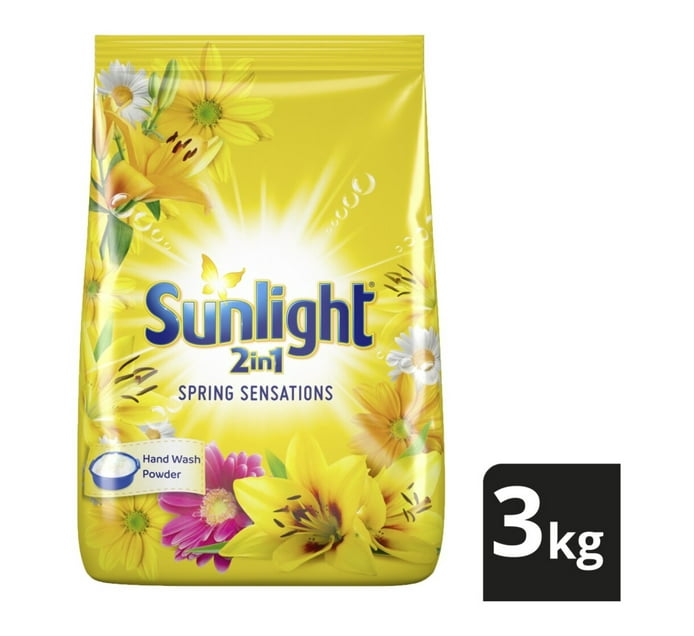 Sunlight 6 x 3kg Hand Washing Powder Makro