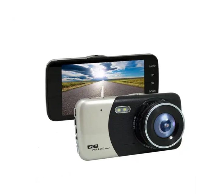 1080P Full HD 4Inch Clear Dual Lens Dash Camera Makro
