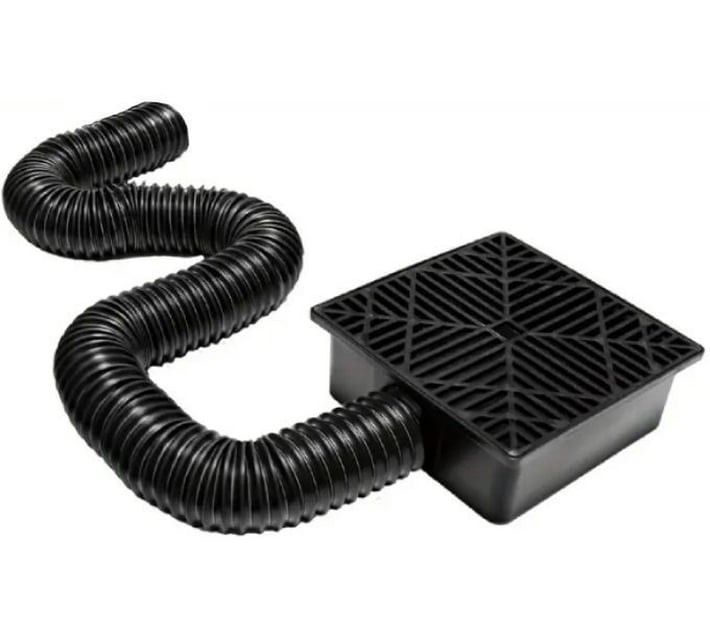 Homecraft Downspout Extender with Universal Drain Adapter 300 mm