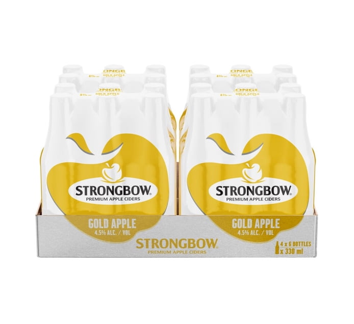 Strongbow Cold Buy Strongbow Gold Nrb (24 x 330 ml) in Bulk | Makro Business