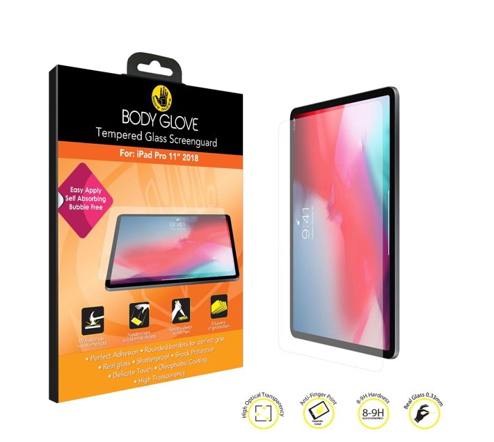 Someone’s in a Makro Body Glove Tempered Glass Screenguard Apple iPad