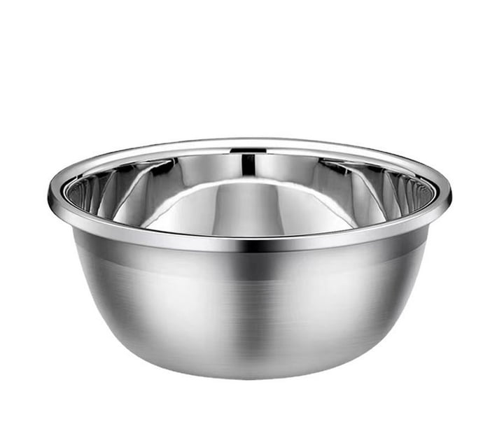 Someone’s in a Makro Stainless Steel Wide Edge Deep Mixing Bowl 28cm ...