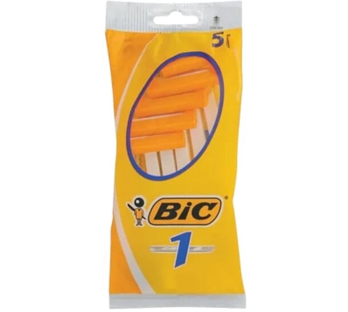 Buy Bic 1 Men's Disposable Razors Pouch (25 Razors) Men (Pack of 5) in ...