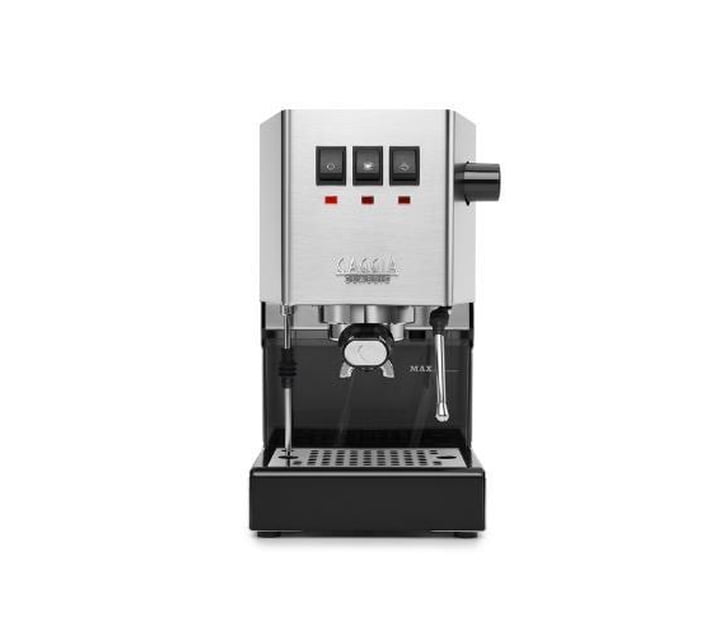 Gaggia Classic Pro Espresso Coffee Machine Stainless Steel Makro