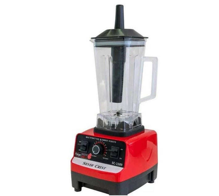 Someone’s in a Makro Silver Crest Multifunctional Blender 2L Red Mood