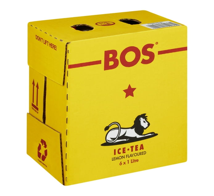 Buy Bos Ice Tea Lemon (6 x 1lt) in Bulk | Makro Business