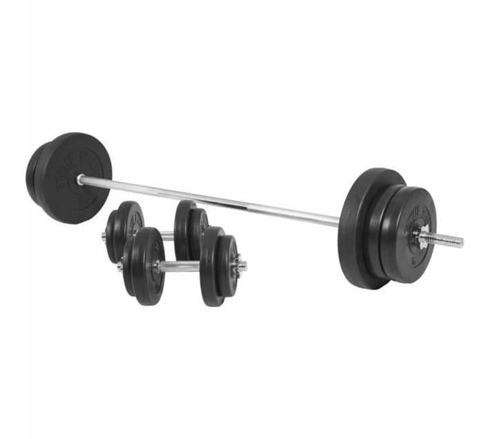 Someone’s in a Makro Vinyl Weight Set 70KG Starlocks Mood