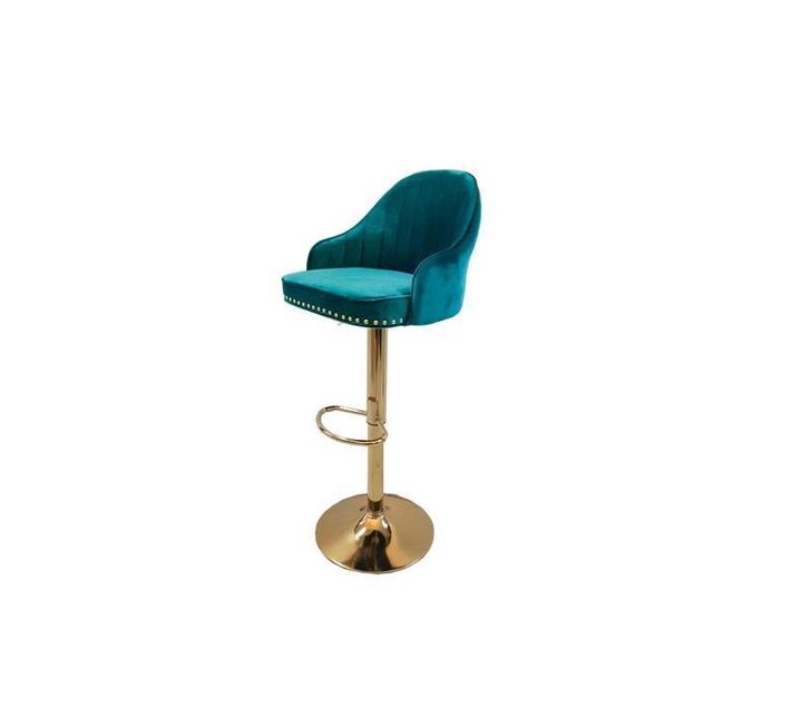 Someone’s in a Makro Apollo Velvet Bar Stool - Green Mood