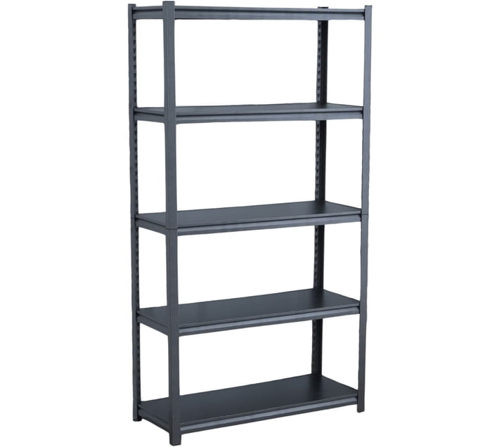 Buy Infinity Homeware 5 Tier Gorilla Shelving - Black / Charcoal - 100 ...