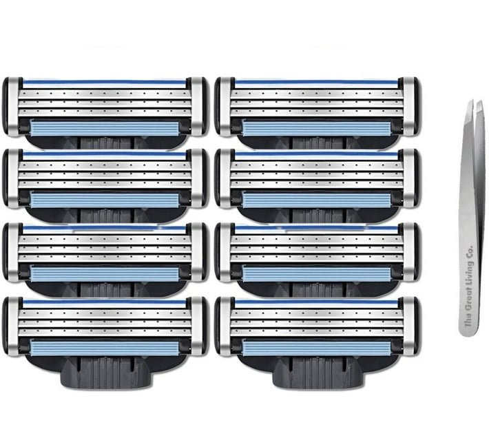 The Great Living Co. Gillette Mach3 Compatible Replacement Razor Blades