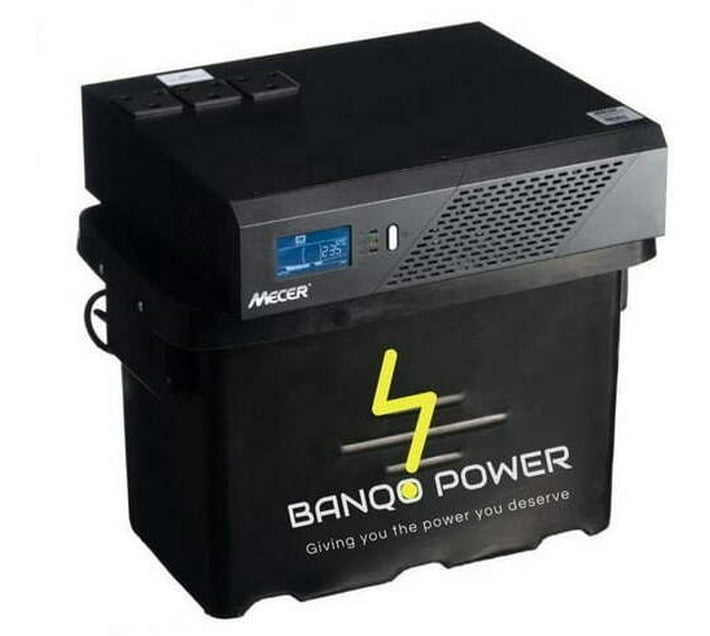 Mecer IVRBP1200P Modified Sine Wave Inverter (With Battery) Makro