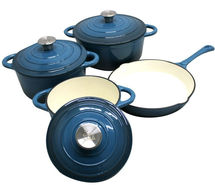 Sm Kitchenware Buy SMTE 90949665 Non-Stick Coated Ceramic Cookware Set (7 - Piece) in ...