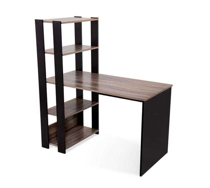 Someone’s in a Makro Study Desk Home Office 4 Tier Bookshelf Combo
