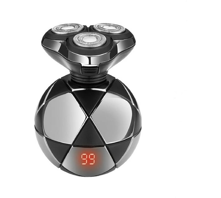Rechargeable 5W Round Shaver With Digital Display Shaver