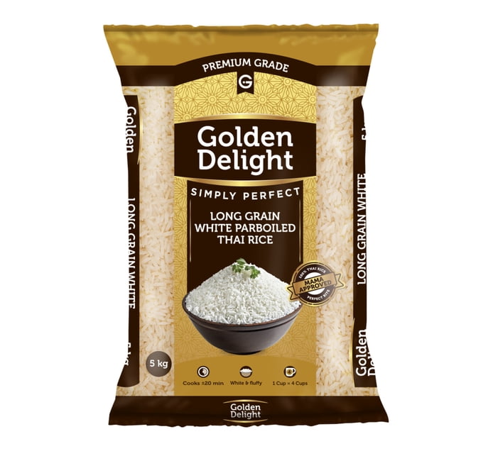 Buy Golden Delight Parboiled Rice (1 x 5kg) in Bulk | Makro Business