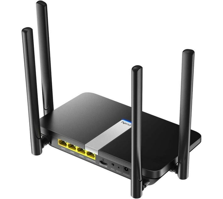 Cudy LT500 1200 Mbps 4G Router (Black, Dual Band) | Makro