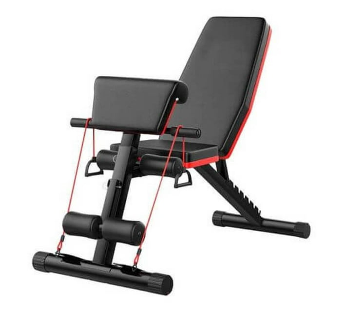 Someone’s in a Makro Abdominal Adjustable Utility Exercise Bench with ...