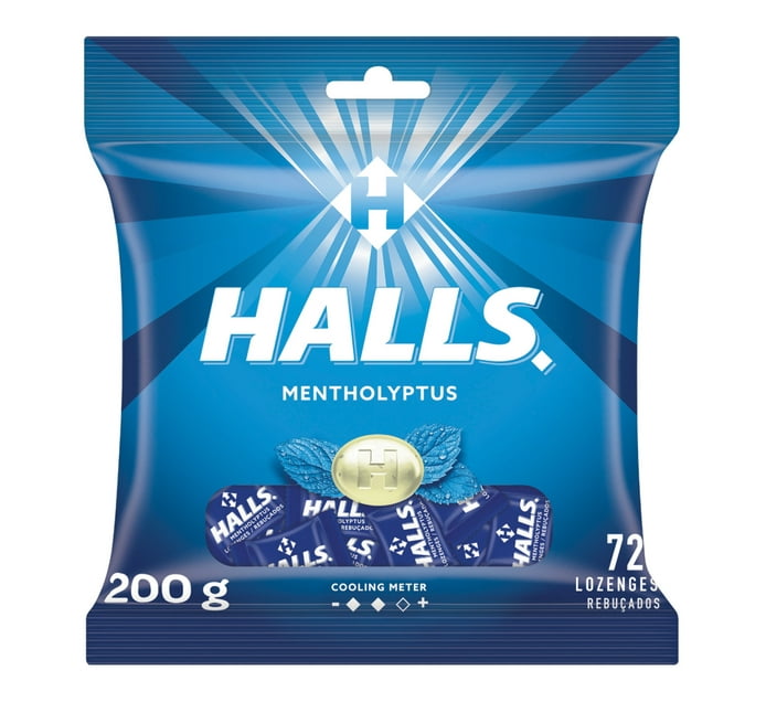 Halls Lozenges Bag Menthol 1 X 72s Makro