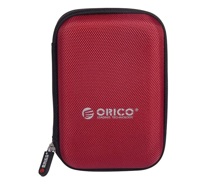 Orico 2.5 Portable Hard Drive Protector Bag Red Makro
