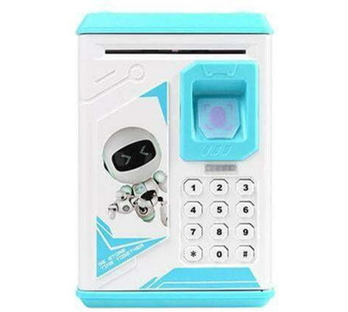 K.I.D.S Fingerprint Password Money Box Coin Bank Makro