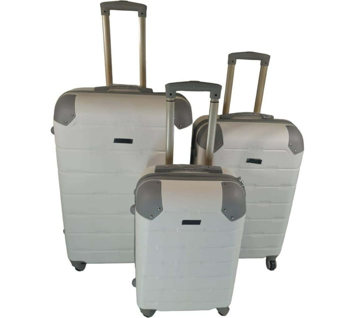 Sastro 3 Piece Hard Outer Shell Luggage Set -Protected EQ-1Z Check-in ...