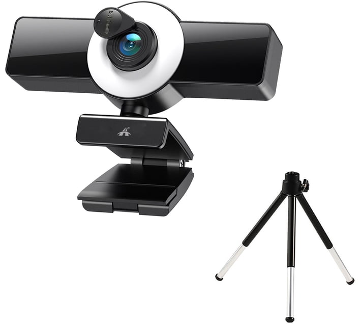 Buy ALANES 1K Full HD USB Webcam Web Camera Fill Light Web Camera ...