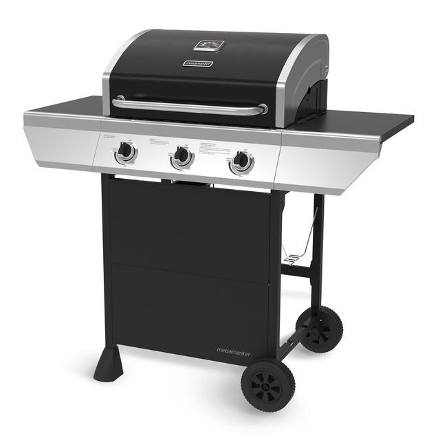 Megamaster Crusade Series 3 Burner Patio Gas Braai | Makro