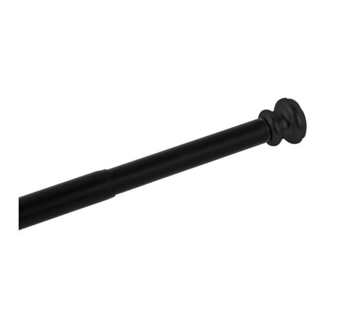 Small Black Shower Curtain Rod (80 135cm) Makro
