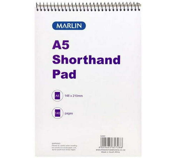 Marlin A5 Notebook Single (White) | Makro