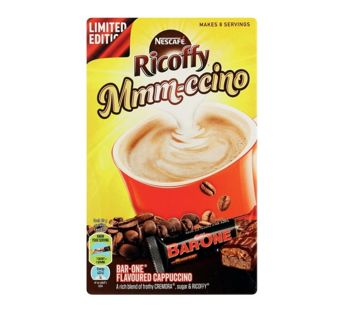 Someone’s in a Makro Nescafe 8 x 23g Ricoffy Cappuccino Mood