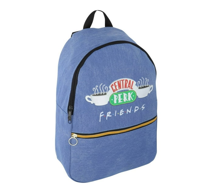 Friends Denim Backpack With Cap