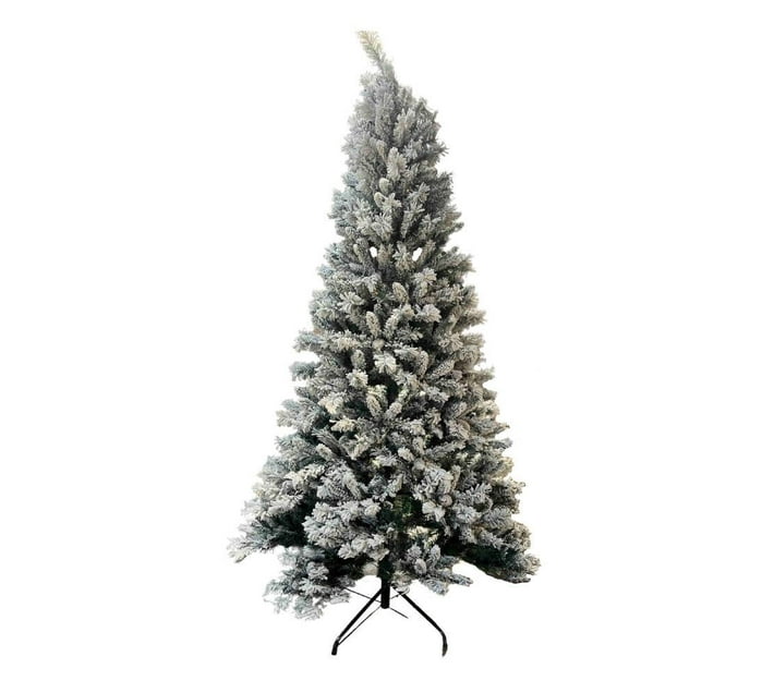 Someone’s in a Makro 2 Meter Fiber Optic Christmas Tree with Snow Fluff