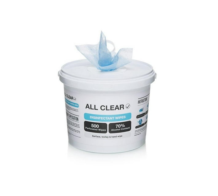 Someone’s in a Makro All Clear 500 Disinfectant Wipes Bucket 70