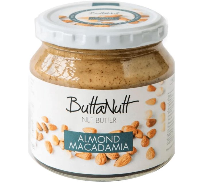 Buttanutt Almond Macadamia Nut Butter (250g) Protein Spreads Makro