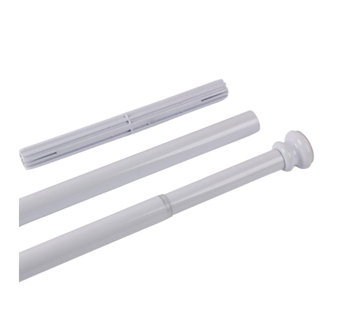 Someone’s in a Makro Large White Shower Curtain Rod (105 240cm) Mood