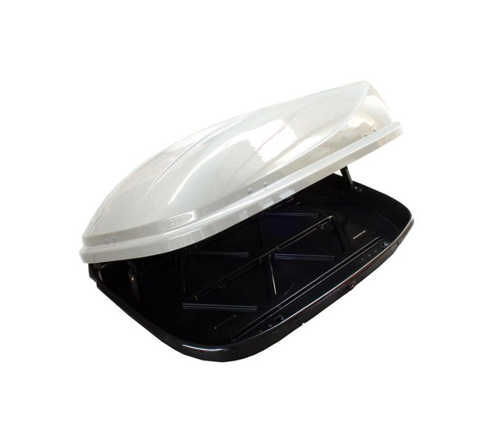 Roof box car storage white Evo Tuning Qpi5820 360litre Roofbox Makro