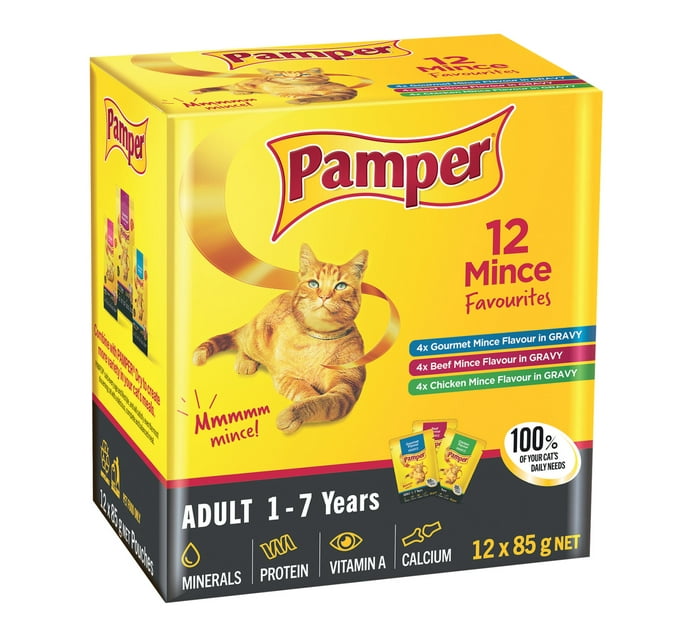 Someone’s in a Makro Pamper Pampers Multipack Wet Cat Food Mince ...