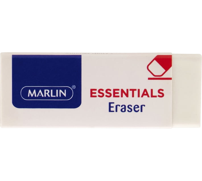Buy Marlin Essentials Eraser Non Toxic Eraser (Set of 20, White) in ...