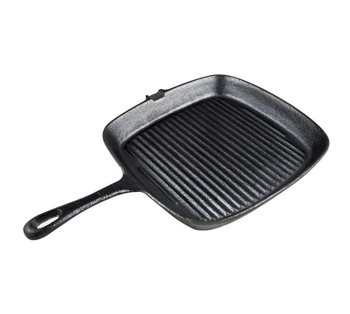 Someone’s in a Makro Lifespace Cast Iron Square Griddle Pan 24cm Mood