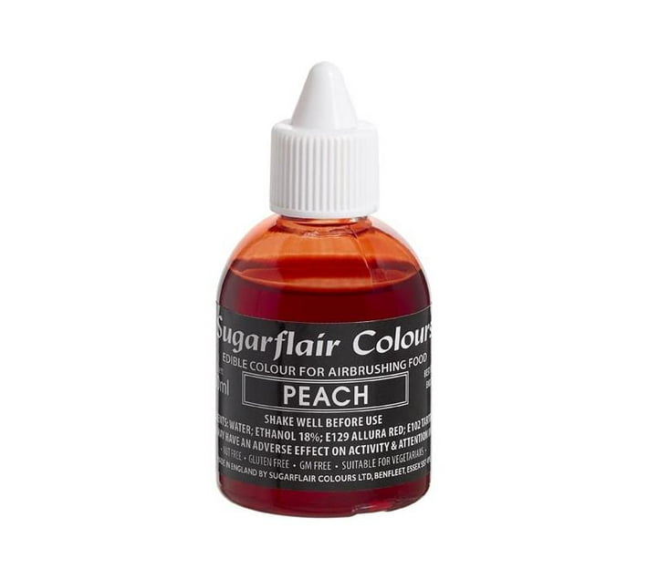 Sugarflair Airbrush Edible Liquid Food Colouring for Airbrushing