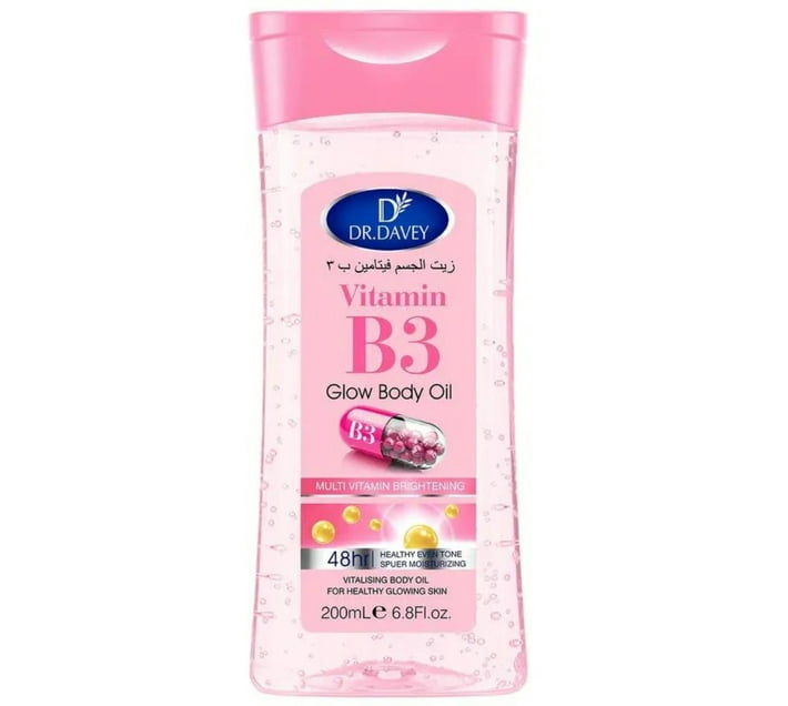 Dr Davey Vitamin B3 Glow Body Oil Makro