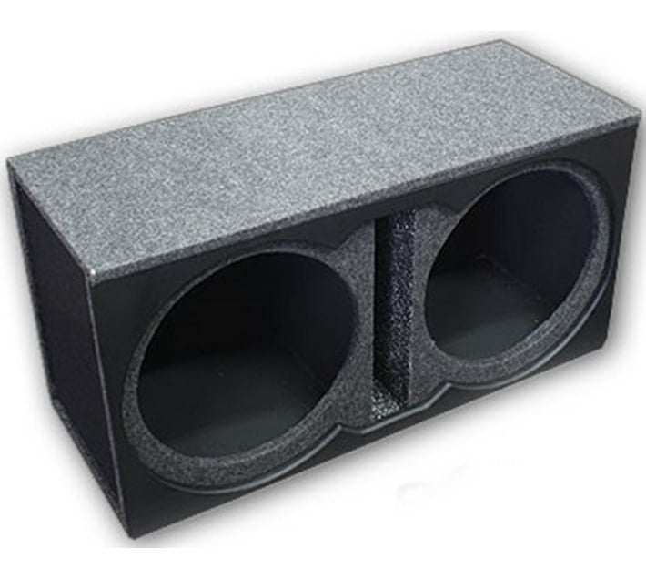 Subwoofer Rectangular Generic BOX 15DSLPV Dual Subwoofer Enclosure Vinyl Finish Subwoofer ...